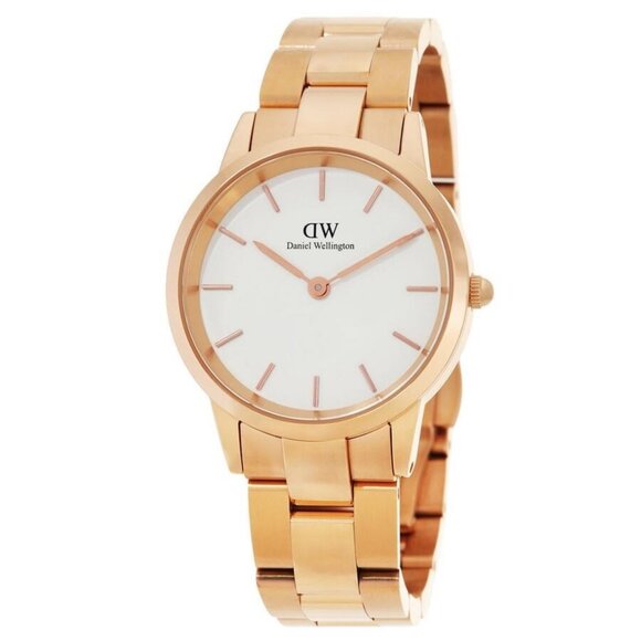 FX03731B NWT Daniel Wellington Fashion Ladies Quartz Steel Authentic Watch - Picture 1 of 3